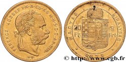 GOLD, PALLADIUM & PLATINUM INVESTMENT 8 Florins ou 20 Francs or François-Joseph Ier 1878 Vienne