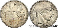 BELGIQUE 50 Francs Mercure légende flamande 1948 