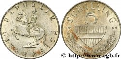 AUSTRIA 5 Schilling 1961 