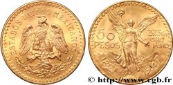 INVESTMENT GOLD 50 Pesos or 1947 Mexico