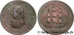 REINO UNIDO (TOKENS) 1/2 Penny British Naval 1812 