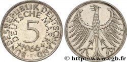 DEUTSCHLAND 5 Mark aigle héraldique 1966 Stuttgart