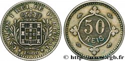 PORTUGAL 50 Réis Charles Ier (Carlos) 1900 