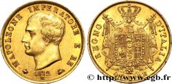 ITALY - KINGDOM OF ITALY - NAPOLEON I 40 Lire 1812 Milan AU 