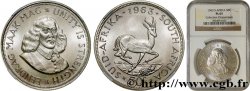 SUDÁFRICA 50 Cents Prooflike Jan van Riebeeck 1963 Pretoria