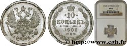 RUSIA 10 Kopecks 1902 Saint-Petersbourg