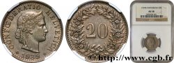 SWITZERLAND 20 Centimes Tête de Libertas 1939 Berne - B
