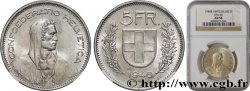 SUISSE 5 Francs Berger 1948 Berne