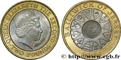 JERSEY 2 Pounds (2 Livres) Élisabeth II 1998 