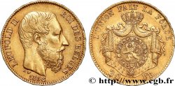 INVESTMENT GOLD 20 Francs Léopold II 1868 Bruxelles