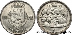 BELGIO 100 Francs bustes des quatre rois de Belgique, légende française 1948 
