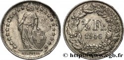 SWITZERLAND 1/2 Franc Helvetia 1946 Berne - B