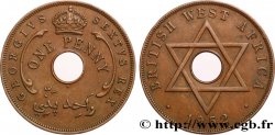 AFRIQUE OCCIDENTALE BRITANNIQUE 1 Penny Georges VI 1952 Heaton