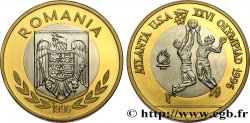 ROMANIA Piéfort 100 Lei Proof Jeux Olympiques d’Atlanta - basket-ball 1996 