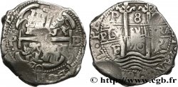 BOLIVIA 8 Reales Charles II 1670 Potosi