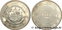 LIBERIA 20 Dollars Proof Calendrier 2000 2000 