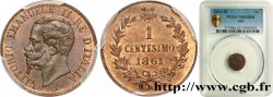 ITALIA 1 Centesimo Victor Emmanuel II 1861 Milan