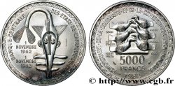 ESTADOS DE ÁFRICA DEL OESTE Essai 5000 Francs BCEAO 1982 Paris SC 
