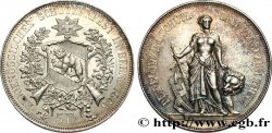 SWITZERLAND 5 Francs concours de Tir de Berne 1885  AU 