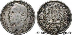 MAROC 5 Dirhams Hassan II AH1384 1965 Paris