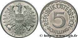 AUSTRIA 5 Schilling aigle 1952 