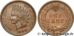 ESTADOS UNIDOS DE AMÉRICA 1 Cent tête d’indien, 3e type 1890 Philadelphie