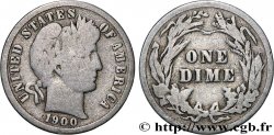 UNITED STATES OF AMERICA 1 Dime Barber 1900 Philadelphie