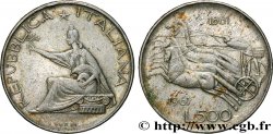 ITALIE 500 Lire Centenaire de l’Unité Italienne 1961 Rome