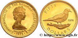 BAHAMAS 50 Dollars Proof - TOBACCO DOVE 1976  SPL 