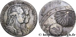 ITALIA - REGNO DI NAPOLI - FERDINANDO IV 1 Piastre de 120 Grana Ferdinand IV et Marie-Caroline 1791 Naples