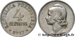 PORTUGAL 4 Centavos 1917 