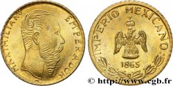 MEXIKO Peso or fantaisie Maximilien (1865) 