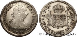MEXIQUE 1 Real Charles III 1781 Mexico