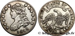 ESTADOS UNIDOS DE AMÉRICA 25 Cents (1/4 Dollar) type “Capped Bust” 1818 Philadelphie
