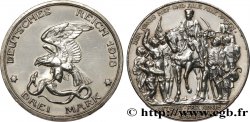 GERMANIA - PRUSSIA 3 Mark 100e anniversaire défaite de Napoléon 1913 Berlin