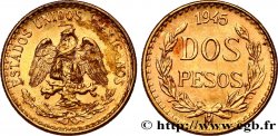 MEXICO 2 Pesos 1945 Mexico