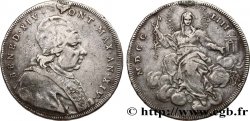 ITALY - PAPAL STATES - BENEDICT XIV (Prospero Lambertini) Scudo an XIV 1753 Rome