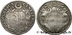 SWITZERLAND - REPUBLIC OF GENEVA 21 Sols - République de Genève 1720 