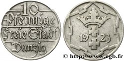 LIBERA CITTA DI DANZICA 10 Pfennig 1923 
