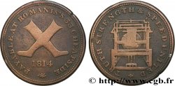 REINO UNIDO (TOKENS) 1/2 Penny Londres (Middlesex) Romanis’s  1814 
