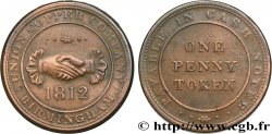 BRITISH TOKENS OR JETTONS 1 Penny Token 1812 