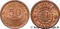 GUINEA-BISSAU 50 Centavos monnayage colonial Portugais 1952 