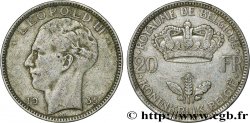 BELGIQUE 20 Francs Léopold III 1935 