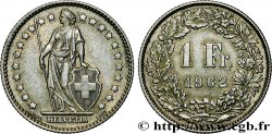 SUIZA 1 Franc Helvetia 1962 Berne