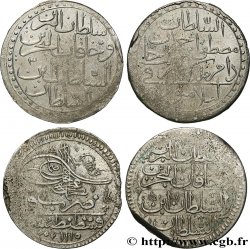 LOTTE Lot de deux monnaies ottomanes n.d. 