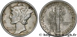 UNITED STATES OF AMERICA 1 Dime Mercury 1942 Philadelphie