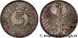 ALLEMAGNE 5 Mark aigle 1957 Hambourg