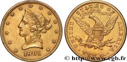 ÉTATS-UNIS D AMÉRIQUE 10 Dollars  Liberty  1901 Philadelphie