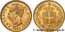 ITALIE 20 Lire Umberto Ier 1881 Rome  SUP 