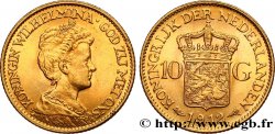 NETHERLANDS 10 Gulden, 3e type Wilhelmina 1912 Utrecht